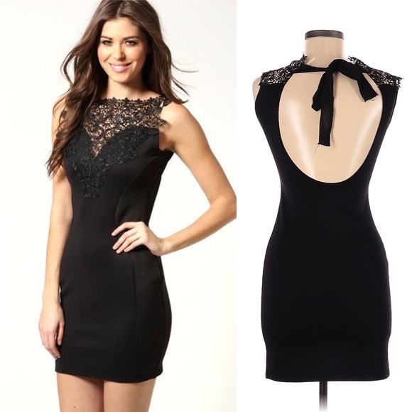 Celine by Champion Lace Bodycon Dress - Picture 1 of 4